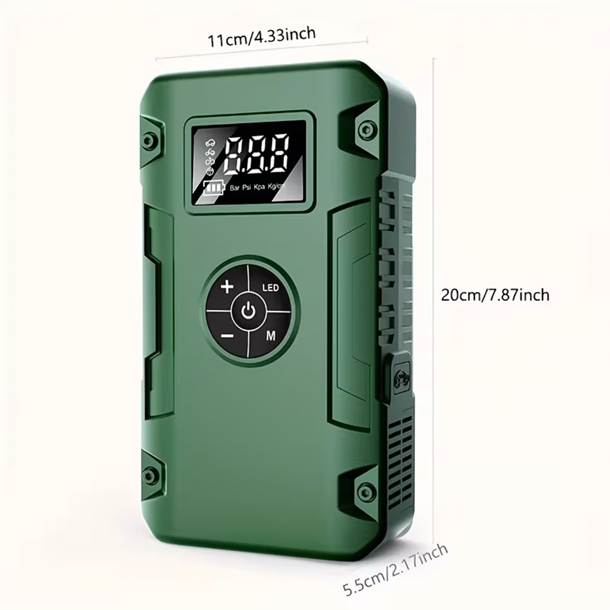 Portable Jump Starter with Air Compressor 10000A &amp; 150PSI Digital Tire Inflator for 12V Car Battery Emergency Use