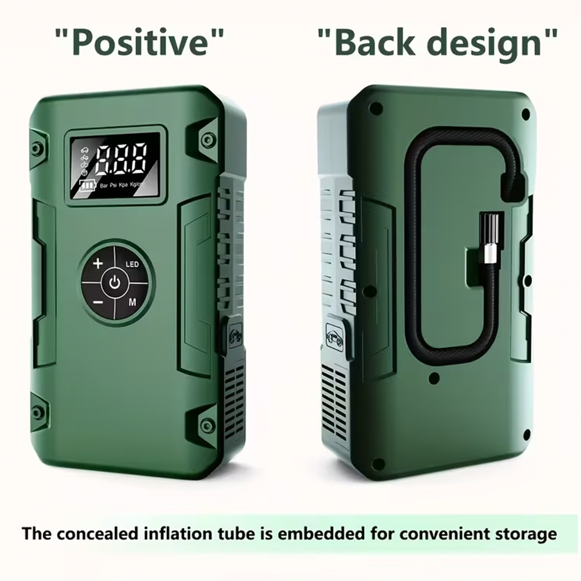 Portable Jump Starter with Air Compressor 10000A &amp; 150PSI Digital Tire Inflator for 12V Car Battery Emergency Use